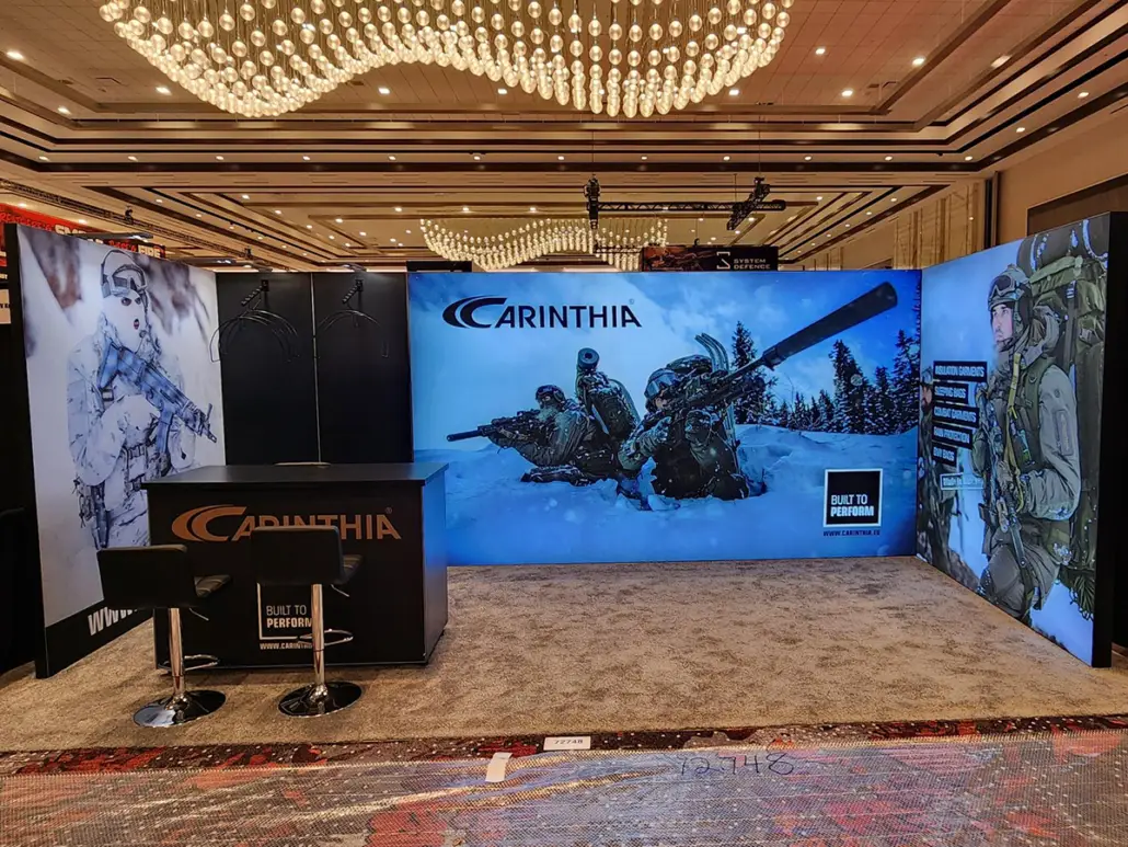 Inline Exhibit for Carinthia @ Shot Show